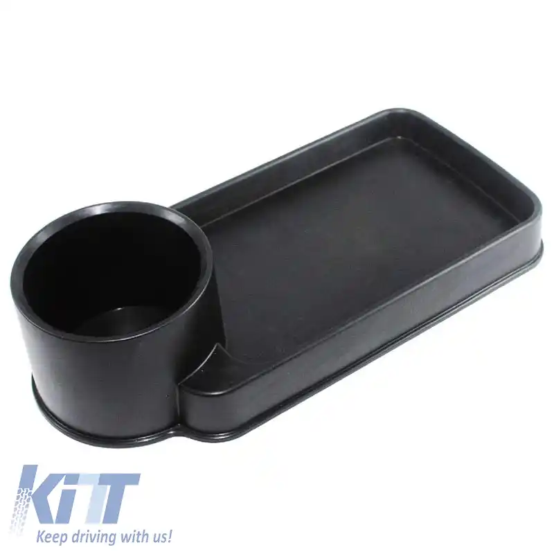 Organizer pentru spațiul dintre scaunele auto cu suport pentru cană Negru 22529-image-6296774