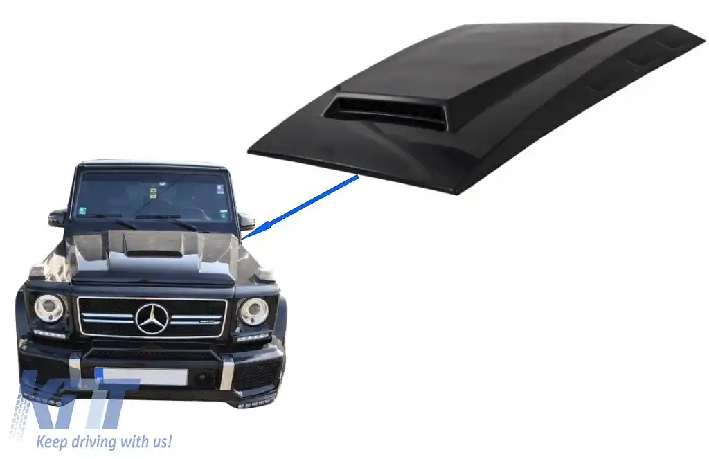 Ornament Capota compatibil cu Mercedes G-Class W463 (1989-up) Design ABS