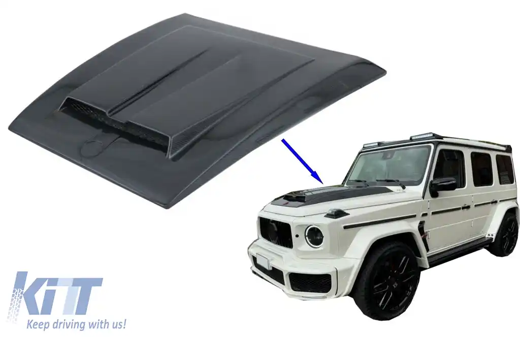 image-77-Ornament Capota compatibil cu Mercedes G-Class W463 (1989-2018) Carbon