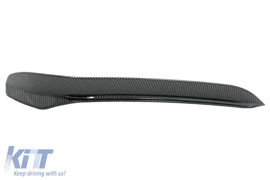 Ornamente bara fata flapsuri compatibil cu VW Golf 7.5 GTI 5G Hatchback (2017-2020) Carbon Look-image-6091130