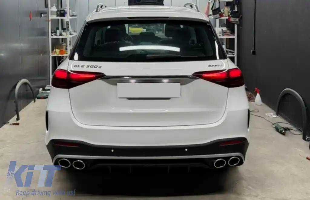Ornamente de evacuare compatibil cu Mercedes GLE W167 GLE Coupe C167 GLS AMG GT 4-Uși X290 (2019-Up)-image-6329399