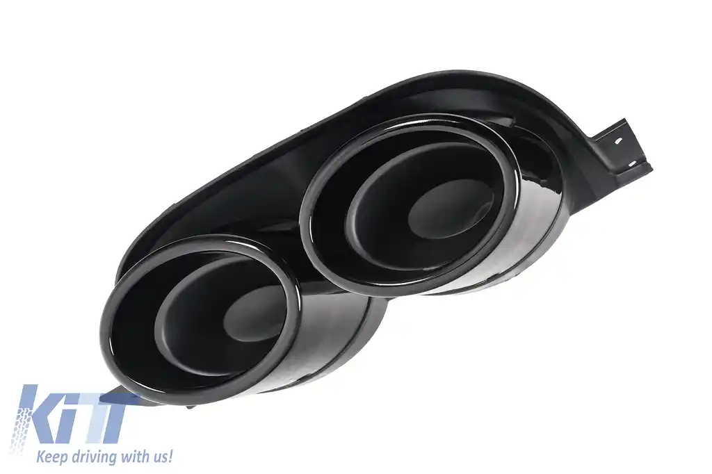Ornamente Evacuare compatibil cu VW Golf 7 7.5 (2012-2020) R Design Negru-image-6328025