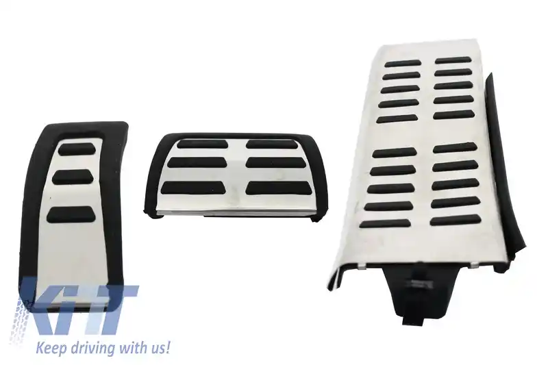 Ornamente Pedale compatibil cu Audi A4 B8 (2008-2015) A5 (2008-2016) Q5 (2008-2016) A6 (2011-2015) A7 (2010-up) Porsche Macan (2014-up) Cutie Automata