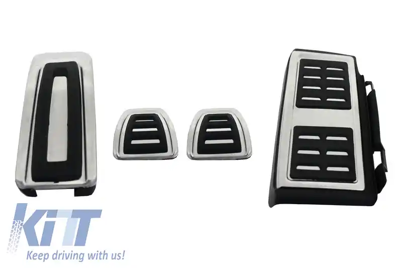 Ornamente Pedale compatibile cu Audi A3 8V VW Golf 7 VII Seat Leon 5F Skoda Octavia 3 Cutie Manuala