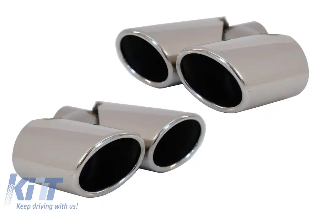 Ornamente tobe compatibil cu Audi Q5 8R (11.2008-2016) SQ5 Design Crom