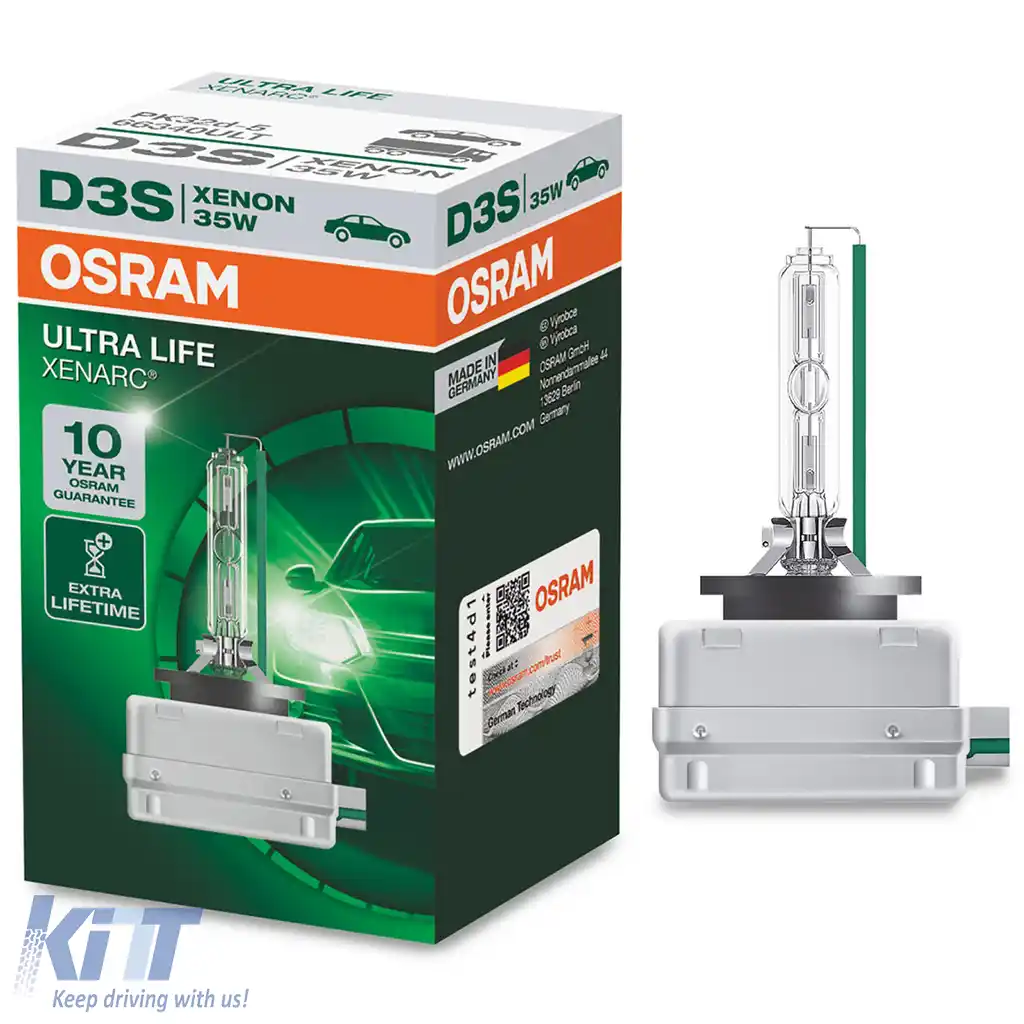 Osram D3S Xenarc Ultra Life Xenon Extra Long Lifetime Long Life 1 bucată