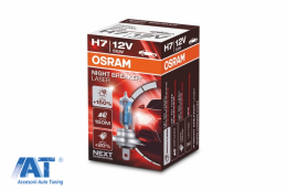 OSRAM NIGHT BREAKER LASER H7 Bec Auto Halogen +150% 64210NBL H7 12V 55W (1 Bec)-image-6059874