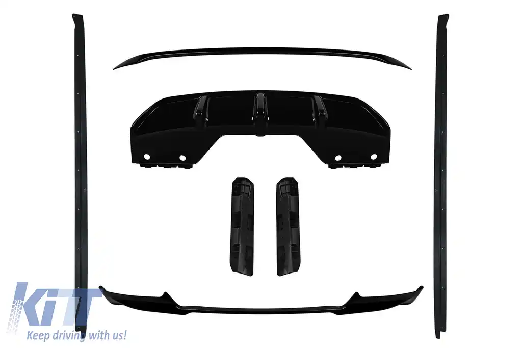 Pachet Aero potrivit pentru BMW X6 F16 2014-2019, lac negru