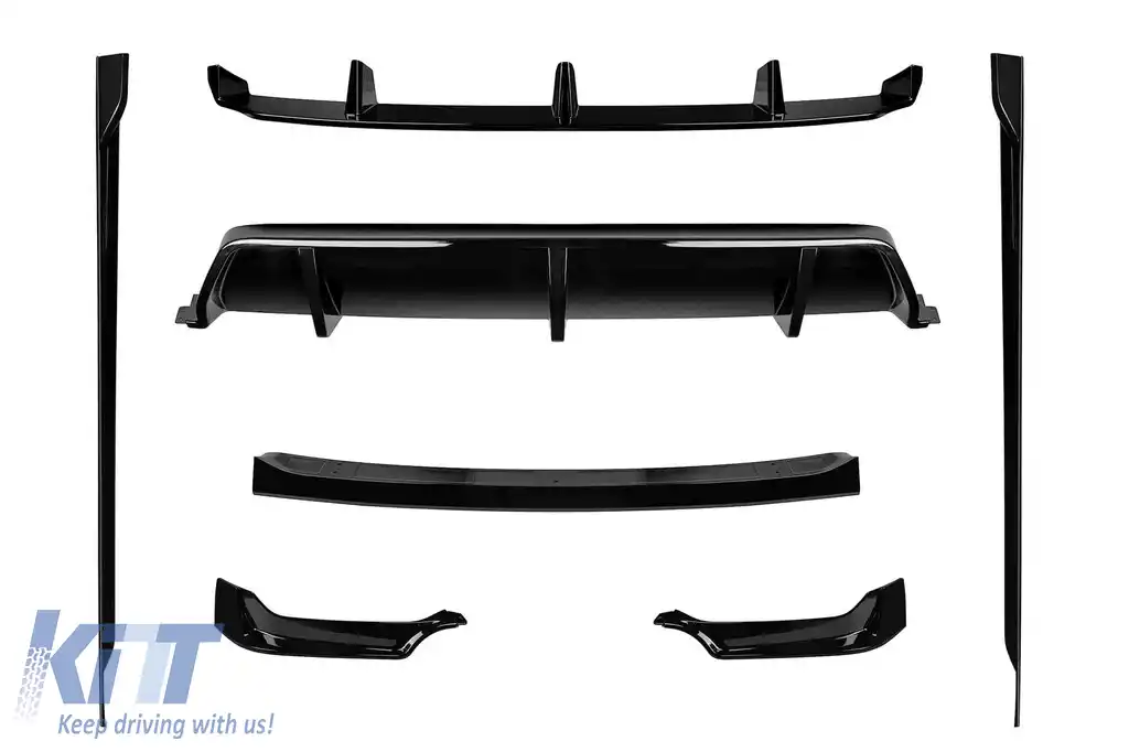 Pachet Aero potrivit pentru BMW X6 G06 după 2020, lac negru