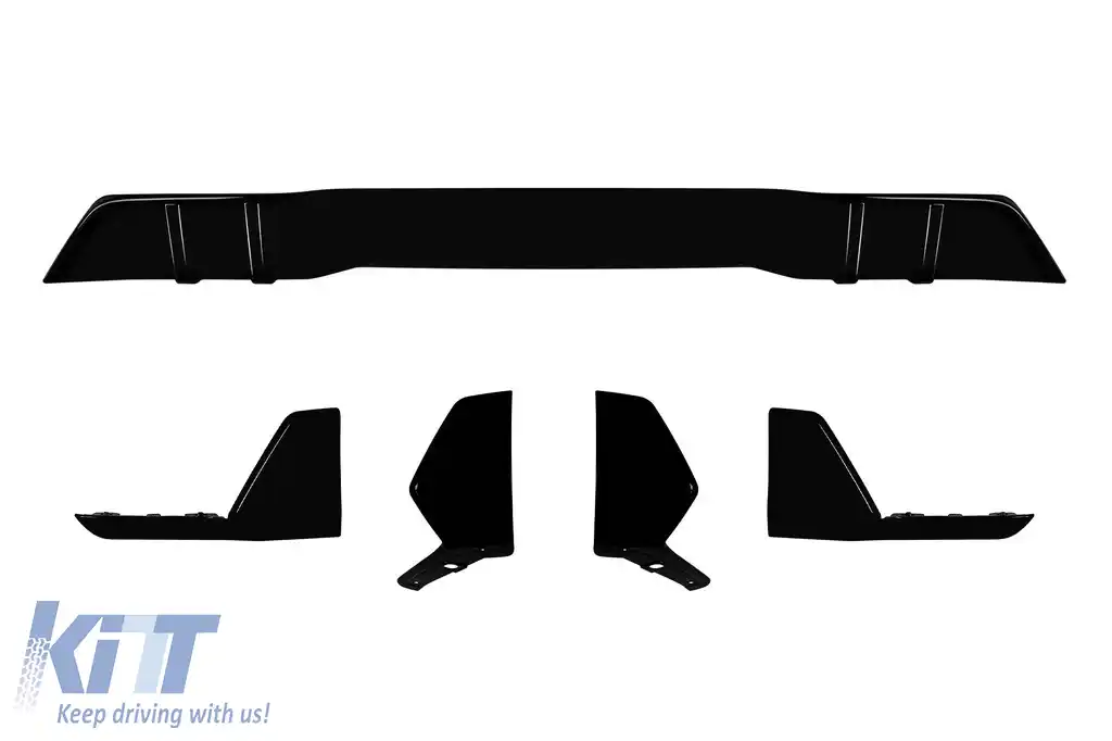 Pachet Aero tip M Performance Design Design potrivit pentru BMW X5 G05 după 2018 pentru barele de protecție M, finisaj negru