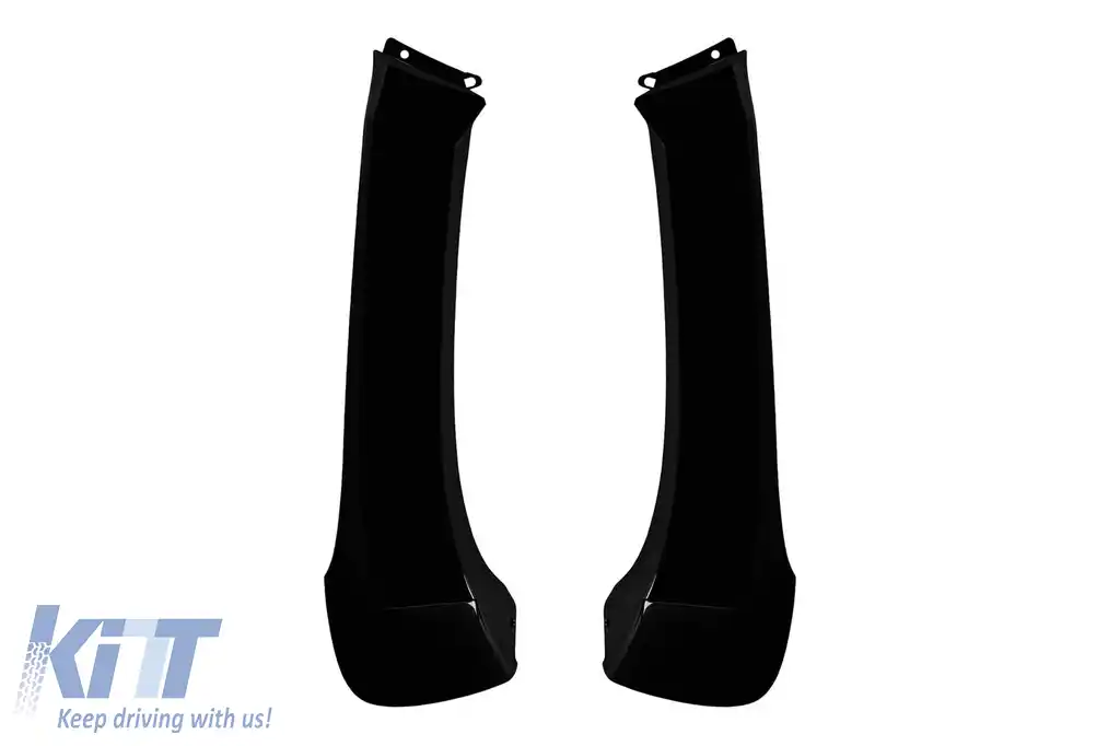 Pachet aerodinamic potrivit pentru BMW X5 E70 2007-2009 lac negru din 13 piese-image-6148113