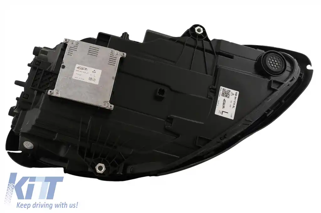 Pachet Bara Fata cu Faruri compatibil cu Porsche Macan 95B (2014-2023) Conversie la GTS Design-image-6127850