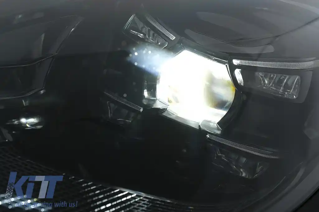 Pachet Bara Fata cu Faruri compatibil cu Porsche Macan 95B (2014-2023) Conversie la GTS Design-image-6127855