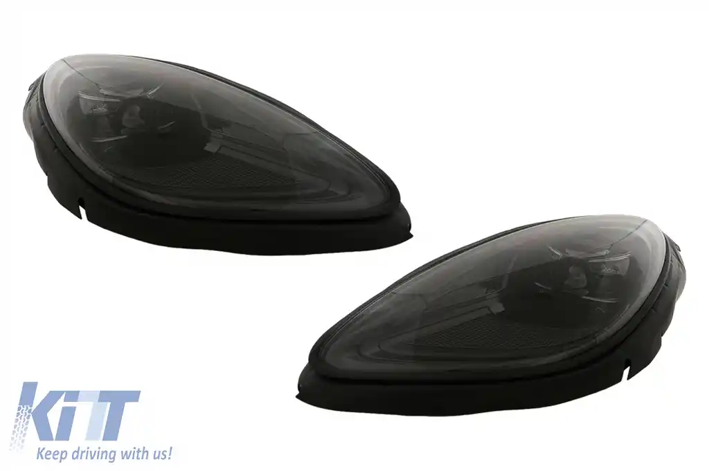 Pachet Bara Fata cu Faruri compatibil cu Porsche Macan 95B (2014-2023) Conversie la GTS Design-image-6127866