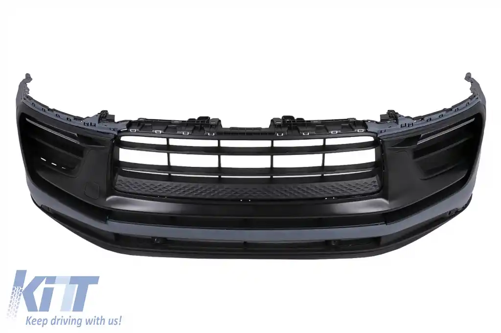 Pachet Bara Fata cu Faruri compatibil cu Porsche Macan 95B (2014-2023) Conversie la GTS Design-image-6127868