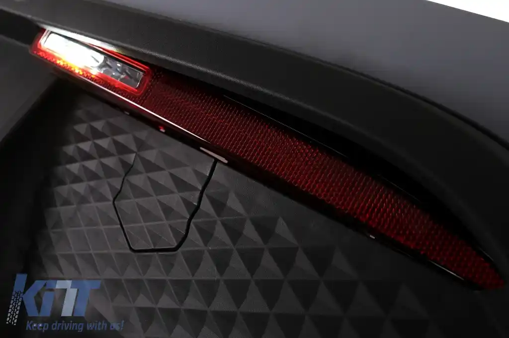 Pachet Bara Spate cu Usa Portbagaj compatibil cu Porsche Macan 95B (2014-2023) Conversie la GTS Design-image-6127902