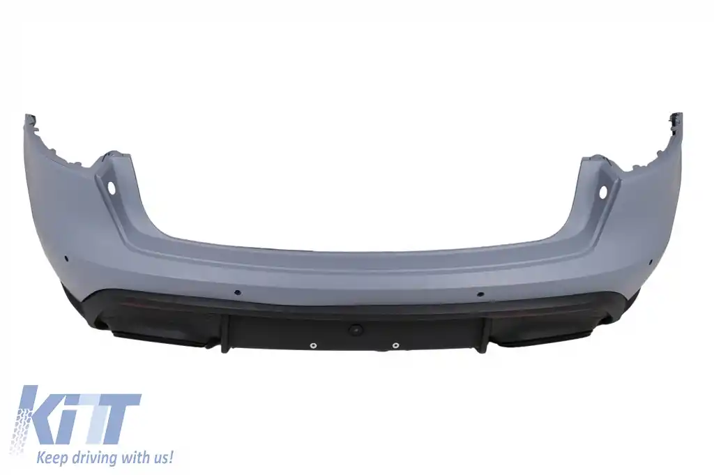 Pachet Bara Spate cu Usa Portbagaj compatibil cu Porsche Macan 95B (2014-2023) Conversie la GTS Design-image-6127906