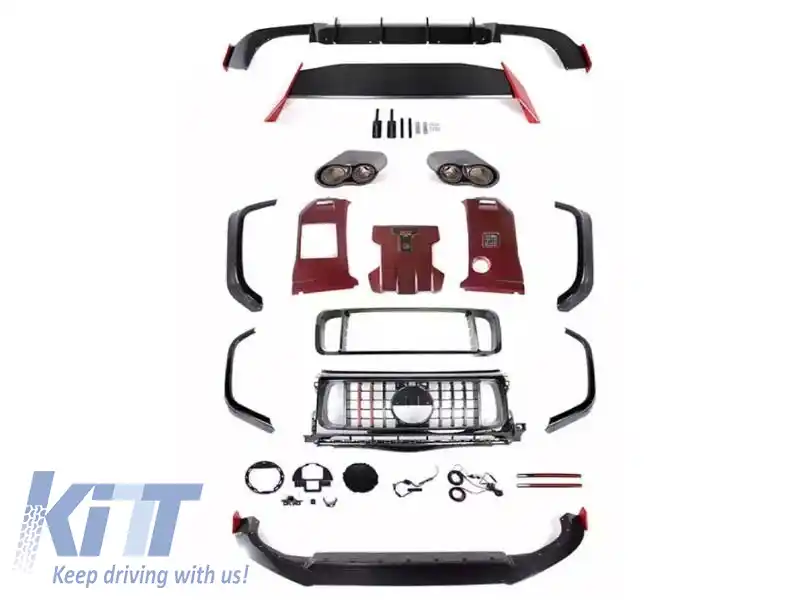 Pachet Carbon BRBS 900 potrivit pentru Mercedes G-Class W464 2018-2024 pentru modelul echipat cu bare BRABUS