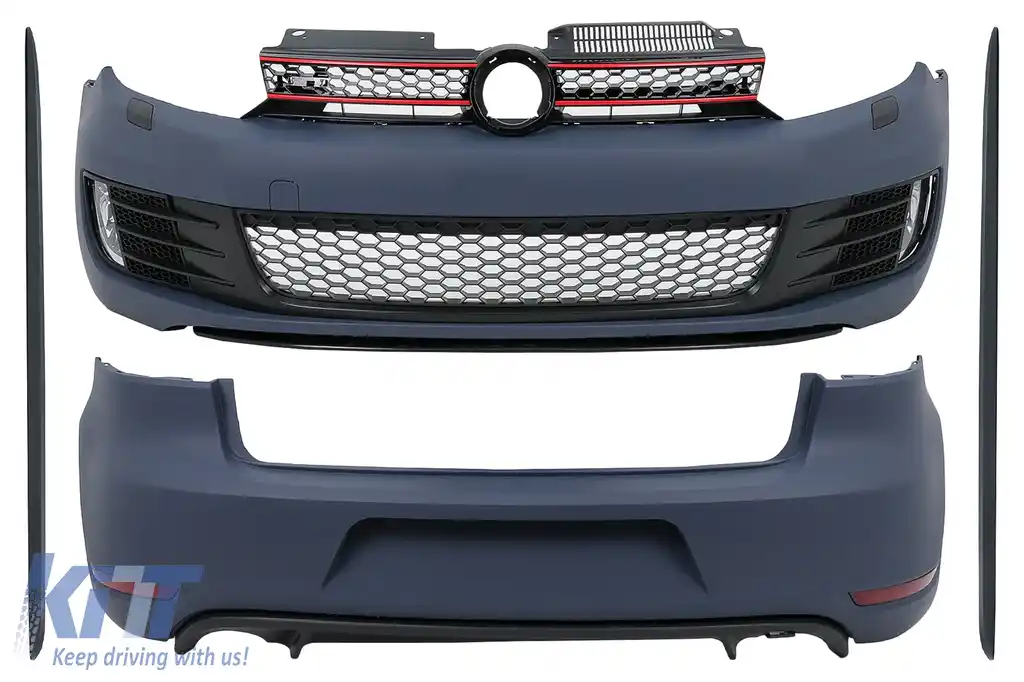 Pachet Complet Exterior compatibil cu VW Golf 6 Hatchback (2008-2013) GTI Design