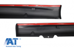 Pachet Complet Exterior compatibil cu VW Golf VI 6 MK6 (2008-2013) R20 Look cu Praguri Laterale-image-6052161