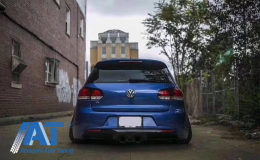 Pachet Complet Exterior compatibil cu VW Golf VI 6 MK6 (2008-2013) R20 Look cu Praguri Laterale-image-6052170