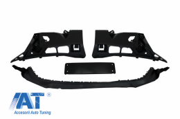 Pachet Complet Exterior compatibil cu VW Golf VI 6 MK6 (2008-2013) R20 Look Rosu Fumuriu-image-6052496