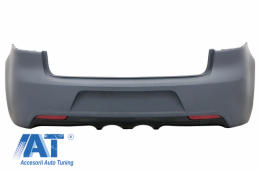 Pachet Complet Exterior compatibil cu VW Golf VI 6 MK6 (2008-2013) R20 Look Rosu Fumuriu-image-6052504