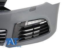 Pachet Complet Exterior compatibil cu VW Golf VI 6 MK6 (2008-2013) R20 Look cu Faruri LED RHD si Stopuri Full LED Semnal Secvential Dinamic-image-6062183