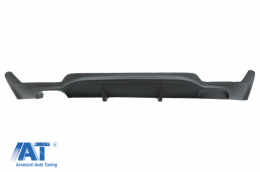 Pachet Conversie M Design Difuzor De Aer Cu Prelungire Bara compatibil cu BMW F32 F33 F36 4 Series (2013-2019)-image-6018564