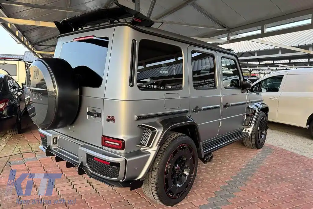 Pachet de design B din carbon potrivit pentru Mercedes G-Class W464 după 2018 pentru modelul echipat cu bare BRABUS-image-6164114