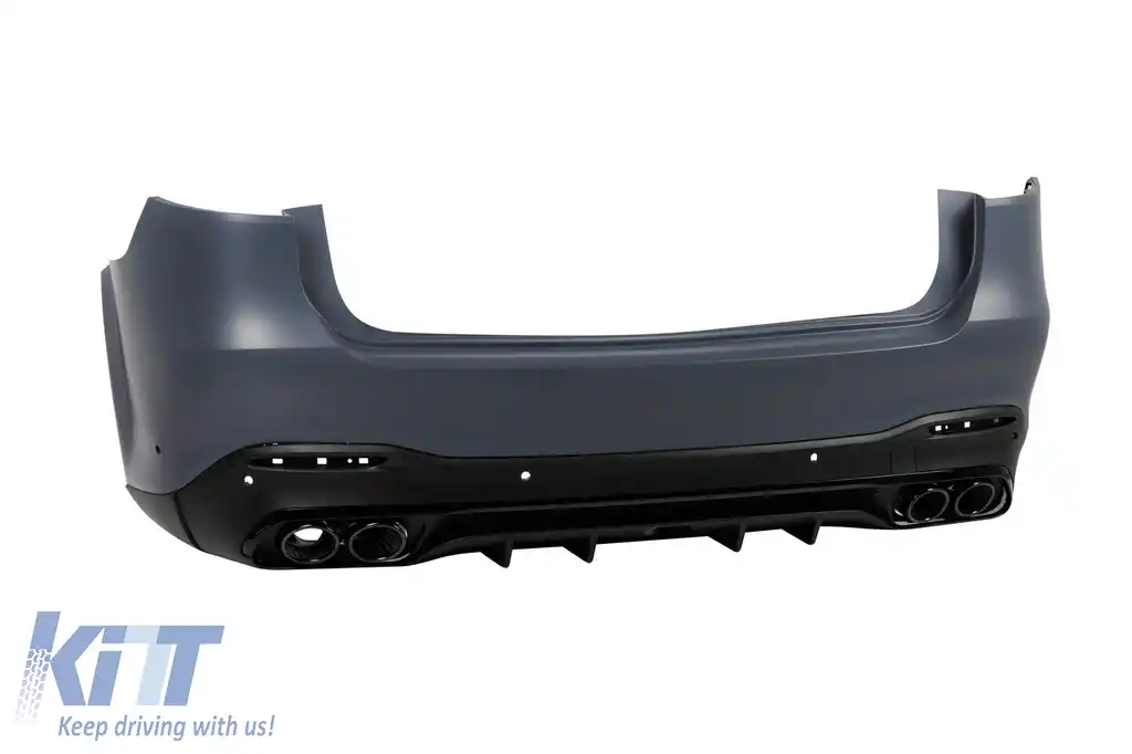 Pachet de tuning A Design Line potrivit pentru Mercedes GLS X167 2020-2023, după 2024, cu elemente negre, cu faruri și stopuri-image-6150927