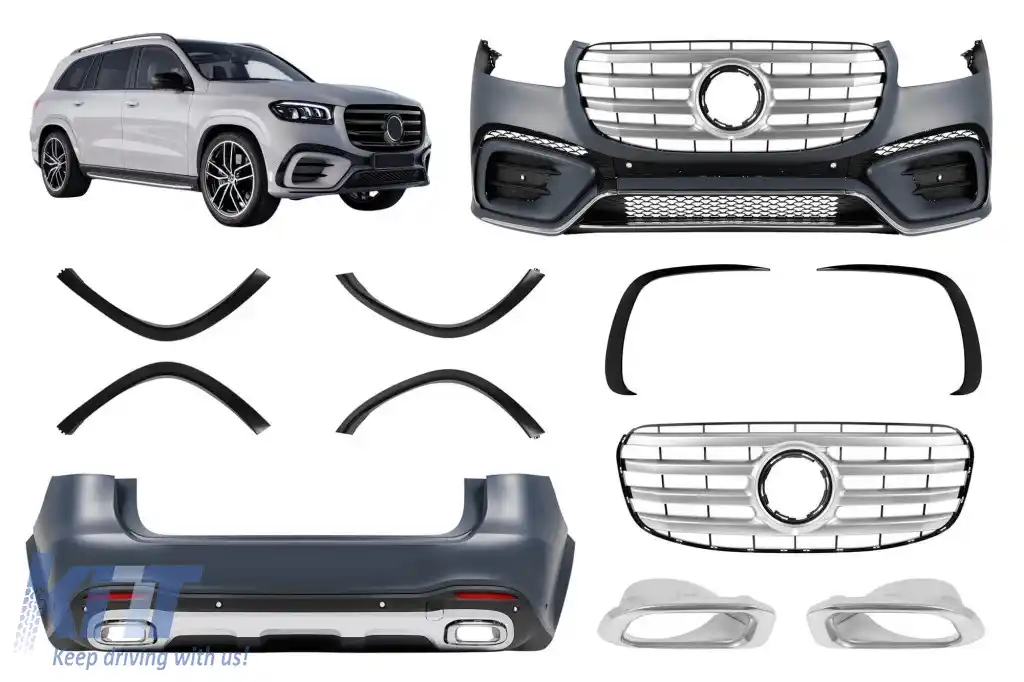 Pachet de tuning A Design Line potrivit pentru Mercedes GLS X167 după 2020