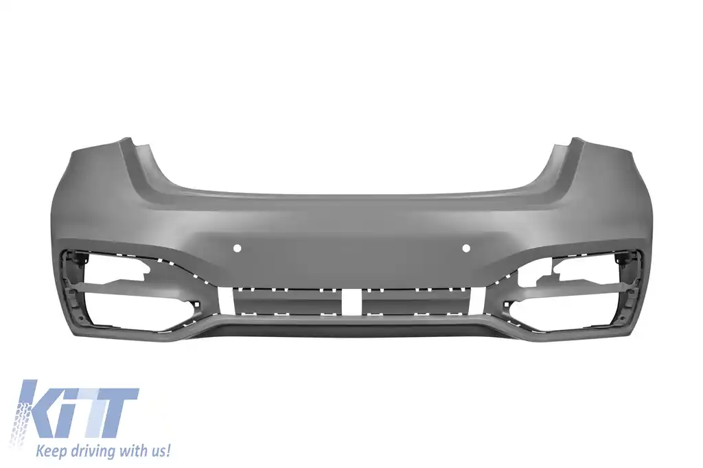 Pachet de tuning LCI potrivit pentru BMW Seria 7 G12 cu ampatament lung 2016-2018 cu elemente din lac negru-image-6163341