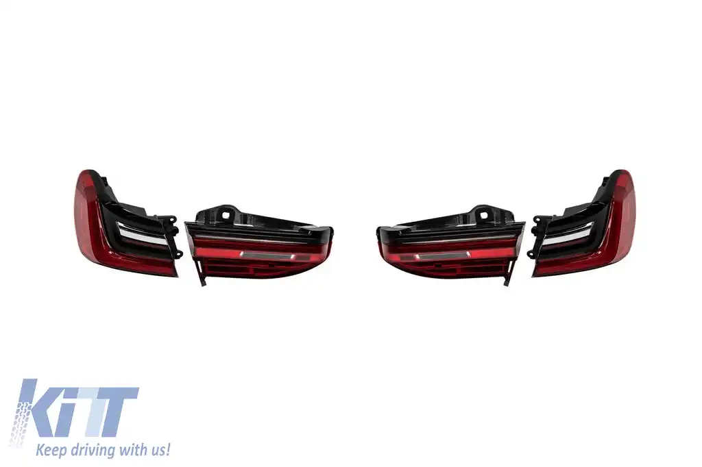 Pachet de tuning LCI potrivit pentru BMW Seria 7 G12 cu ampatament lung 2016-2018 cu elemente din lac negru-image-6163350