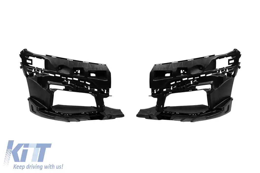 Pachet de tuning LCI potrivit pentru BMW Seria 7 G12 cu ampatament lung 2016-2018 cu elemente din lac negru-image-6163365