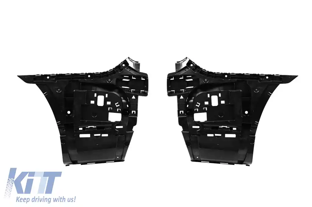 Pachet de tuning LCI potrivit pentru BMW Seria 7 G12 cu ampatament lung 2016-2018 cu elemente din lac negru-image-6163367