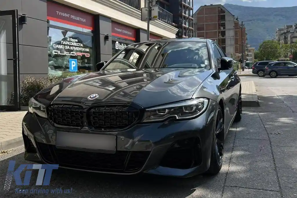 Pachet de tuning M340 potrivit pentru BMW Seria 3 G20 după 2019 cu grilă pentru ACC-image-6142765