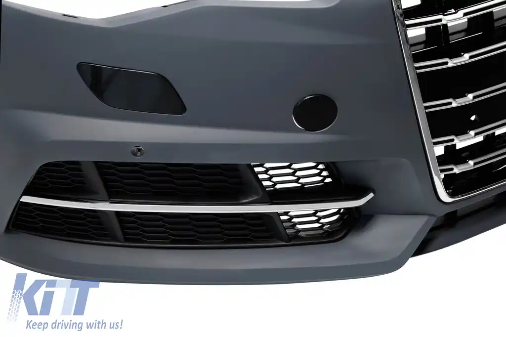 Pachet de tuning potrivit pentru Audi A6 2011-2014 conversie la A6 2015-2016-image-6163887