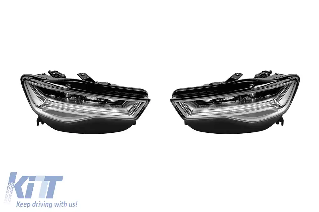 Pachet de tuning potrivit pentru Audi A6 2011-2014 conversie la A6 2015-2016-image-6163894
