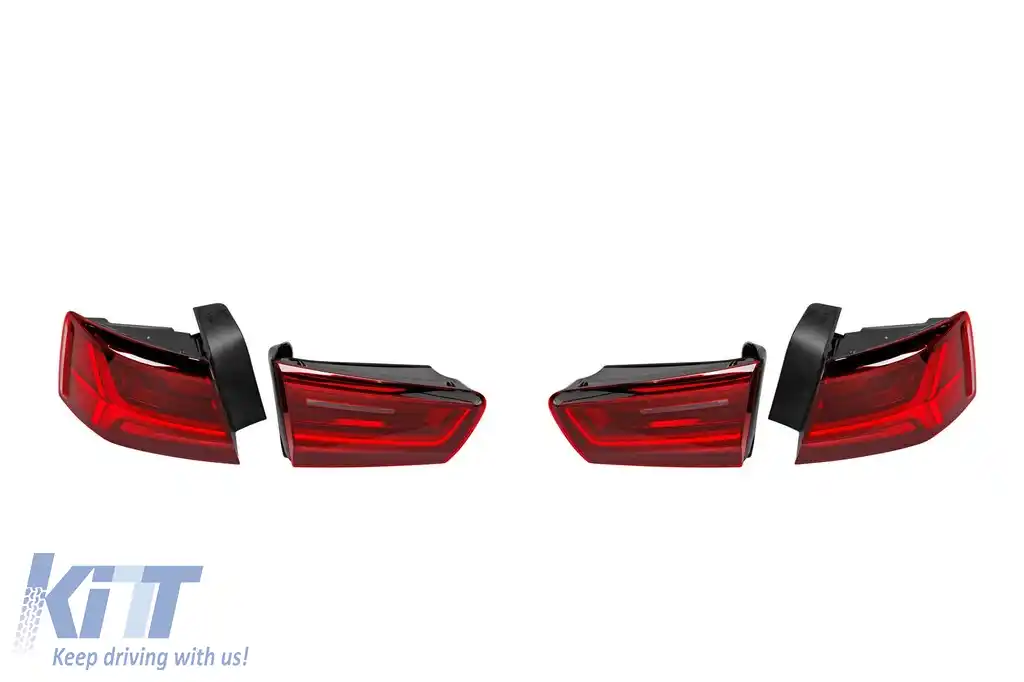 Pachet de tuning potrivit pentru Audi A6 2011-2014 conversie la A6 2015-2016-image-6163897