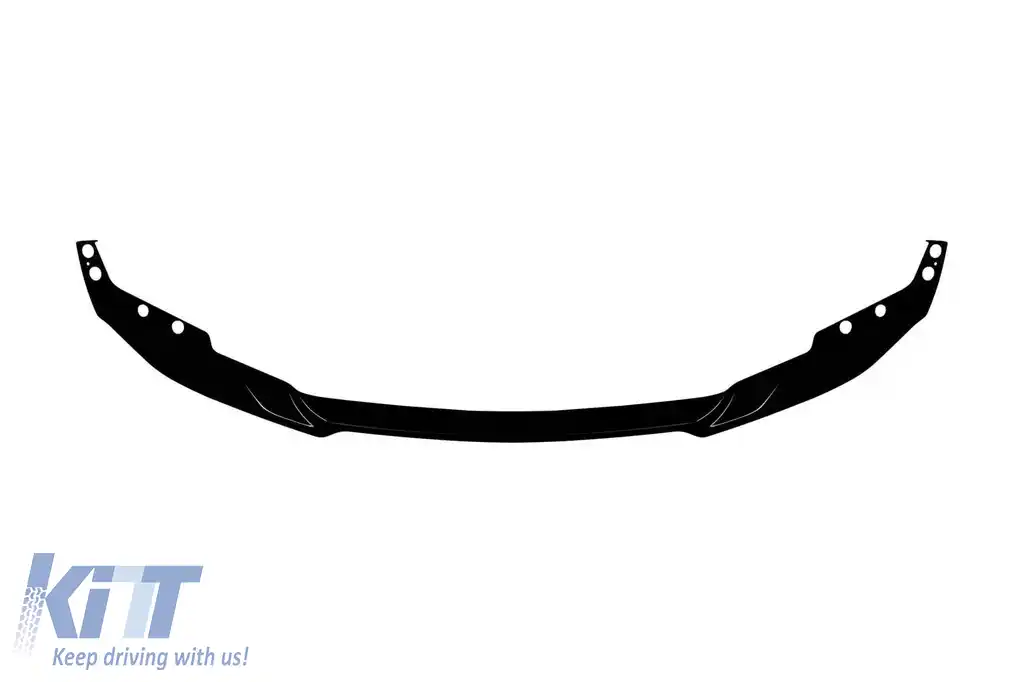 Pachet de tuning potrivit pentru BMW Seria 4 F36 (2013–2020) cu spoiler frontal CS de culoare neagră mată-image-6151173