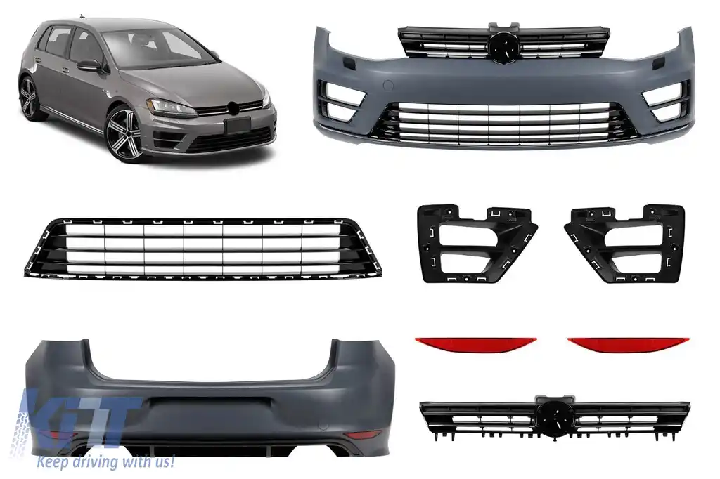 Pachet de tuning potrivit pentru Volkswagen Golf 7 2012-2019 hatchback