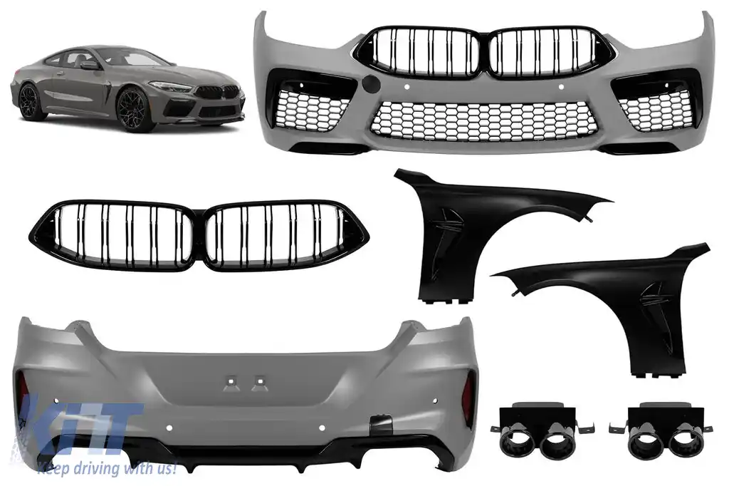 Pachet de tuning stil 8M potrivit pentru BMW Seria 8 G14, G15 2019–2025