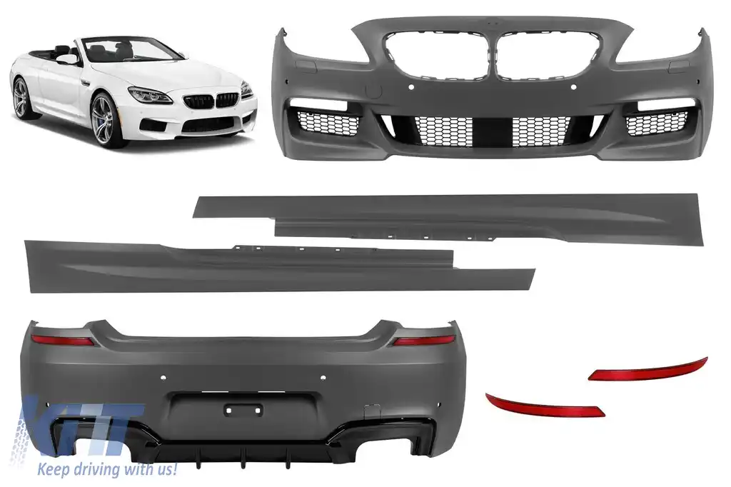 Pachet de tuning stil M Tech potrivit pentru BMW Seria 6 F12, F13 2011–2015