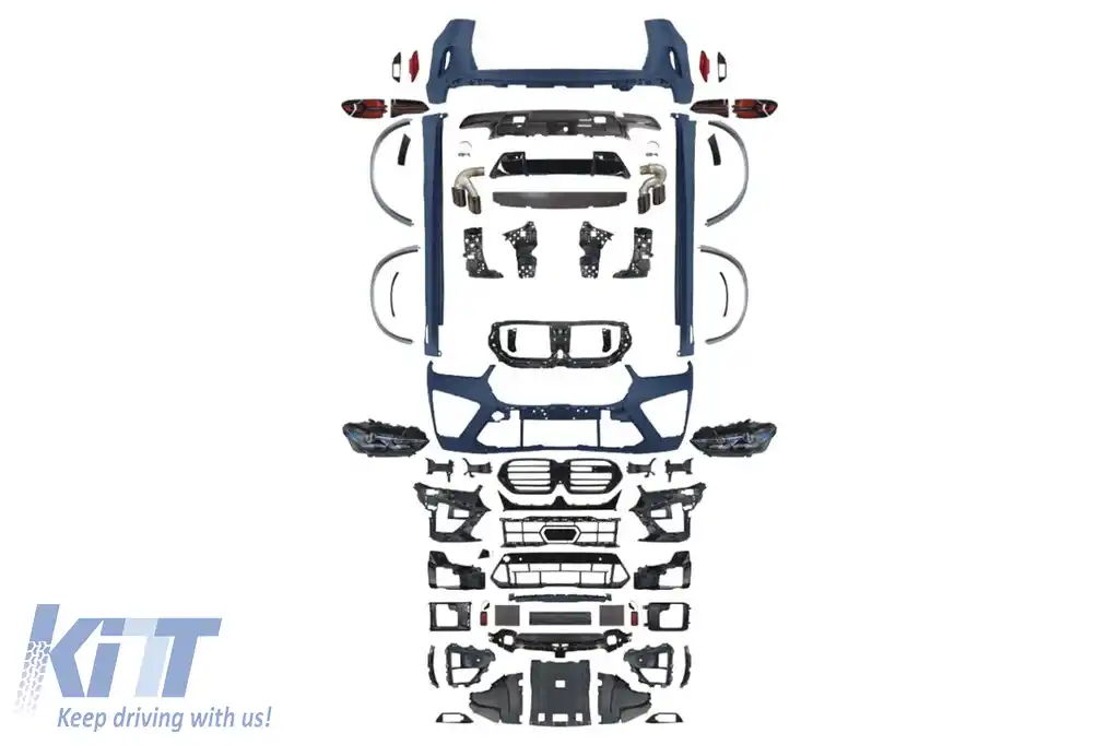 Pachet de tuning stil X5M potrivit pentru BMW X5 G05 2019–2022 conversie la G05 după 2023