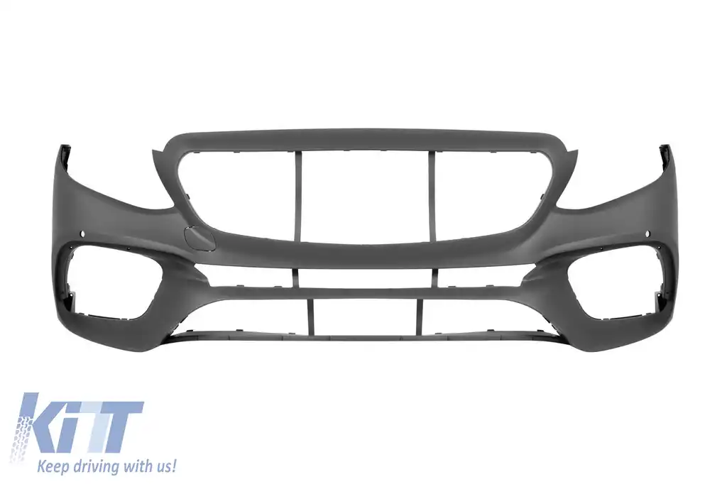 Pachet de tuning tip 63 A design cu grilă GT crom/neagră potrivit pentru Mercedes E-Class W213 2016-2019 cu garnituri negre-image-6139619