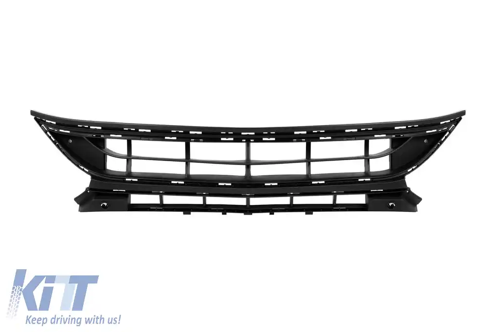 Pachet de tuning tip 63 A design cu grilă GT crom/neagră potrivit pentru Mercedes E-Class W213 2016-2019 cu garnituri negre-image-6139627