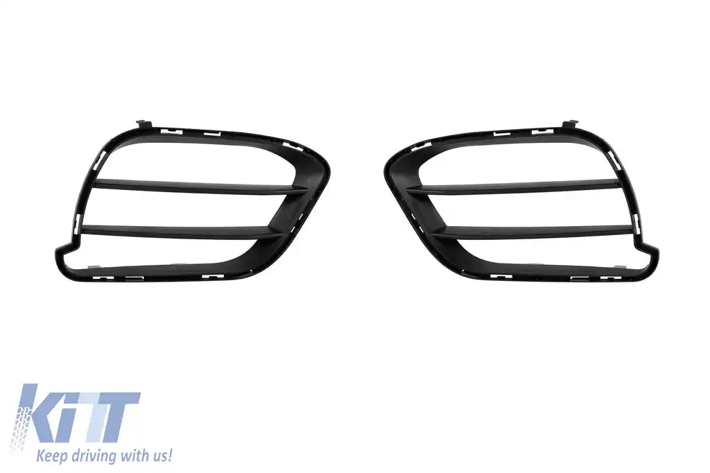Pachet de tuning tip 63 A design cu grilă GT crom/neagră potrivit pentru Mercedes E-Class W213 2016-2019 cu garnituri negre-image-6139629