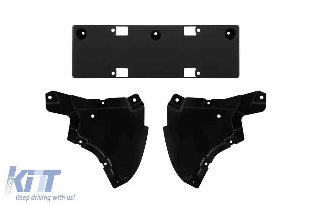 Pachet de tuning tip 63 A design cu grilă GT crom/neagră potrivit pentru Mercedes E-Class W213 2016-2019 cu garnituri negre-image-6139630