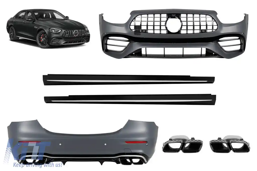 Pachet de tuning tip 63 design potrivit pentru Mercedes E-Class W213 sedan 2020-2022